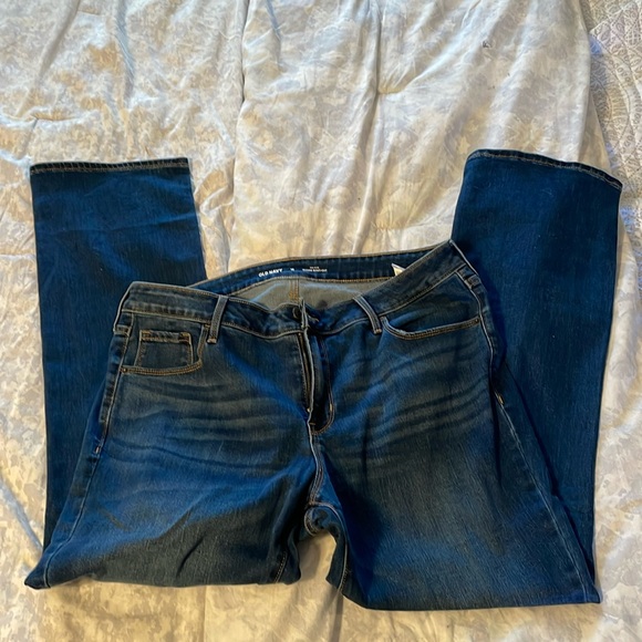 Old Navy Pants - Old Navy sz. 16, mid rise, kicker boot cut jeans